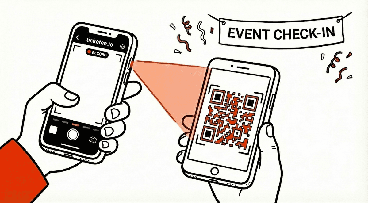 Seamless event check-in experience.